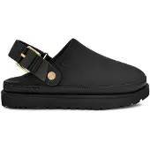 Ugg för kvinnor. 1169590 Goldenstar Villa Läder Clogs svart (38), Hud, Karta, Spänne, Casual