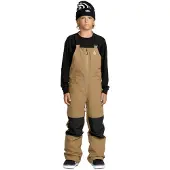 Volcom - Skidbyxor barn - Barkley Insulated Bib Overall Bronze för Unisex - Barnstorlek M - Brun