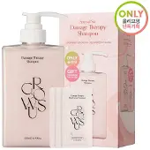 GROWUS Damage Therapy Shampoo 500mL Special Set (+Cream Treatment 21mL)