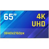Iggual 65-tums 4K Ultra HD Videowall Monitor av