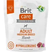 Brit Care Hypoallergenic Adult Medium Breed torrfoder med lamm 1 kg