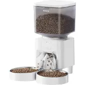 Rojeco Duo Automatisk Foderautomat För Husdjur Wifi 4.5l