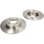 Delphi Bromsskivor BG2458, fram, bak, full, 2 Stycke