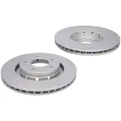 Delphi Bromsskivor BG4038C fram, ventilerad, 2 Stycke
