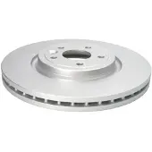 Delphi Bromsskiva BG9166C fram, ventilerad, 1 Stycke