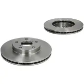 Delphi Bromsskivor BG3856 fram, ventilerad, 2 Stycke