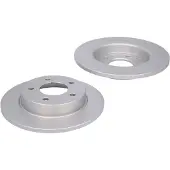 Delphi Bromsskivor BG4025C bak, full, 2 Stycke
