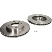 Delphi Bromsskivor BG2440, fram, ventilerad, 2 Stycke