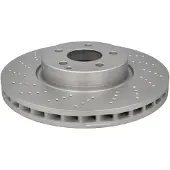 Delphi Bromsskiva BG9076C fram, ventilerad, höggradigt förkolnad, 1 Stycke