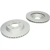 Delphi Bromsskivor BG4282C fram, ventilerad, 2 Stycke