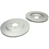 Delphi Bromsskivor BG4176C fram, ventilerad, 2 Stycke