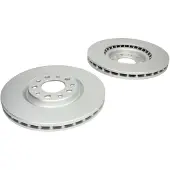 Delphi Bromsskivor BG4763C fram, ventilerad, 2 Stycke