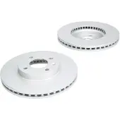 Delphi Bromsskivor BG4671C fram, ventilerad, 2 Stycke