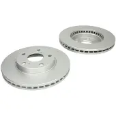 Delphi Bromsskivor BG4234C fram, ventilerad, 2 Stycke