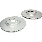 Delphi Bromsskivor BG4056C fram, ventilerad, höggradigt förkolnad, 2 Stycke
