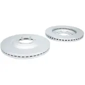 Delphi Bromsskivor BG4697C fram, ventilerad, 2 Stycke