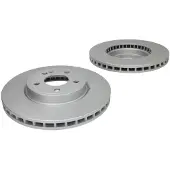 Delphi Bromsskivor BG5046C fram, ventilerad, höggradigt förkolnad, 2 Stycke