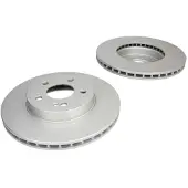 Delphi Bromsskivor BG5045C fram, ventilerad, höggradigt förkolnad, 2 Stycke
