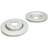 Delphi Bromsskivor BG4250C fram, ventilerad, 2 Stycke