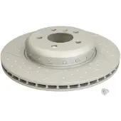 Bosch Bromsskiva 0 986 479 E15 bak, ventilerad, slits, höggradigt förkolnad, 1 Stycke