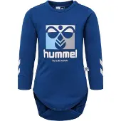 Hummel Body l/ä - hmlOuen - Marinblå Peony - - 62 - Body L/Ä