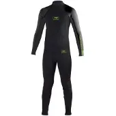 Ocean & Earth Surf School 5 Mm Långärmad Våtdräkt I Neopren Med Dragkedja På Ryggen