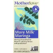Mother Love , Mer mjölk Moringa, 60 Liquid Capsules