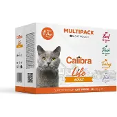 Calibra Cat Life Pouch Adult Multipack in gravy 12x85 g påsar i sås för katter