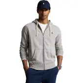 Ralph Lauren för män. 710813297002 RL grå sweatshirt med huva (M), Casual, Bomull