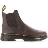 Dr. Martens unisex. 25978207 Bruna läderkängor Embury (44), Hud, Karta, Ingen, Casual, Klassisk