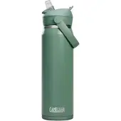 CamelBak Thrive Flip Straw Isolerad vattenflaska i rostfritt stål Mossa 32oz