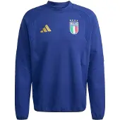 Adidas Italien Sweatshirt Tiro 26 Travel - Blå - , storlek Small
