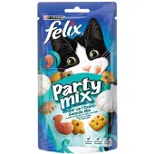 Felix Party Mix Seaside lax, sej och öringsmak kattgodis