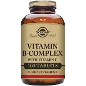 Solgar B-complex With Vitamin C Stress Formula Tabletter 100 Enheter