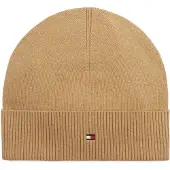 Tommy Hilfiger TH Flag Lightweight Beanie With Cashmere