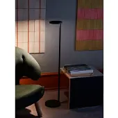 Flos Golvlampa , dimbara, Grå, Vardagsrum, Aluminium