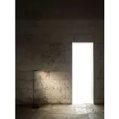 Flos Golvlampa , dimbara, Vit, Vardagsrum, Aluminium