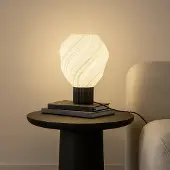 LINDBY Bordslampa , Nuvia, Vit, Vardagsrum, Plast, Modern