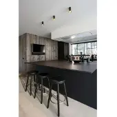 Trizo21 Taklampor , Svart, Sovrum, Aluminium