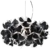 Slamp Taklampa , Clizia Mama Non Mama, dimbara, Svart, Vardagsrum, Plast, Design