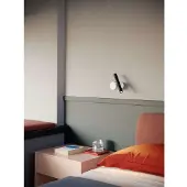 Luce Plan Vägglampa , Vit, Vardagsrum, Aluminium