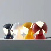 Stilnovo Bordslampa , Buonanotte, Gul, Vardagsrum, Metall, Design