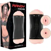 Jamyjob - masturbator vagina och anus - naturfärg