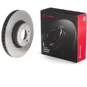 Brembo Bromsskiva 09D52723 fram, ventilerad, höggradigt förkolnad, 1 Stycke
