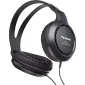 Panasonic RP-HT161E-K - Hörlurar - fullstorlek - kabelansluten - 3,5 mm kontakt - svart