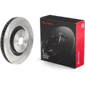 Brembo Bromsskiva 09C26611 fram, ventilerad, slits, höggradigt förkolnad, 1 Stycke