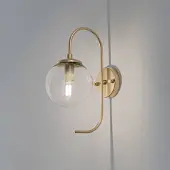 Opviq Hänglampa Jewel , dimbar, Mässing / guld, Vardagsrum / matsal, Glas, Pendellampa