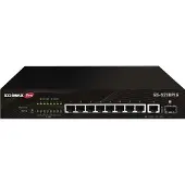 Edimax GS-5210PLG GS-5210PLG Nätverks-switch 8 + 2 Port 20 GBit/s PoE-funktion