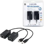 Logilink UA0021D USB 1.1 Förlängning via nätverkskabel RJ45 60 m