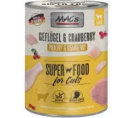 Mac'S Ekonomipack: Cat 12 x 800 g - Fjäderfä & tranbär